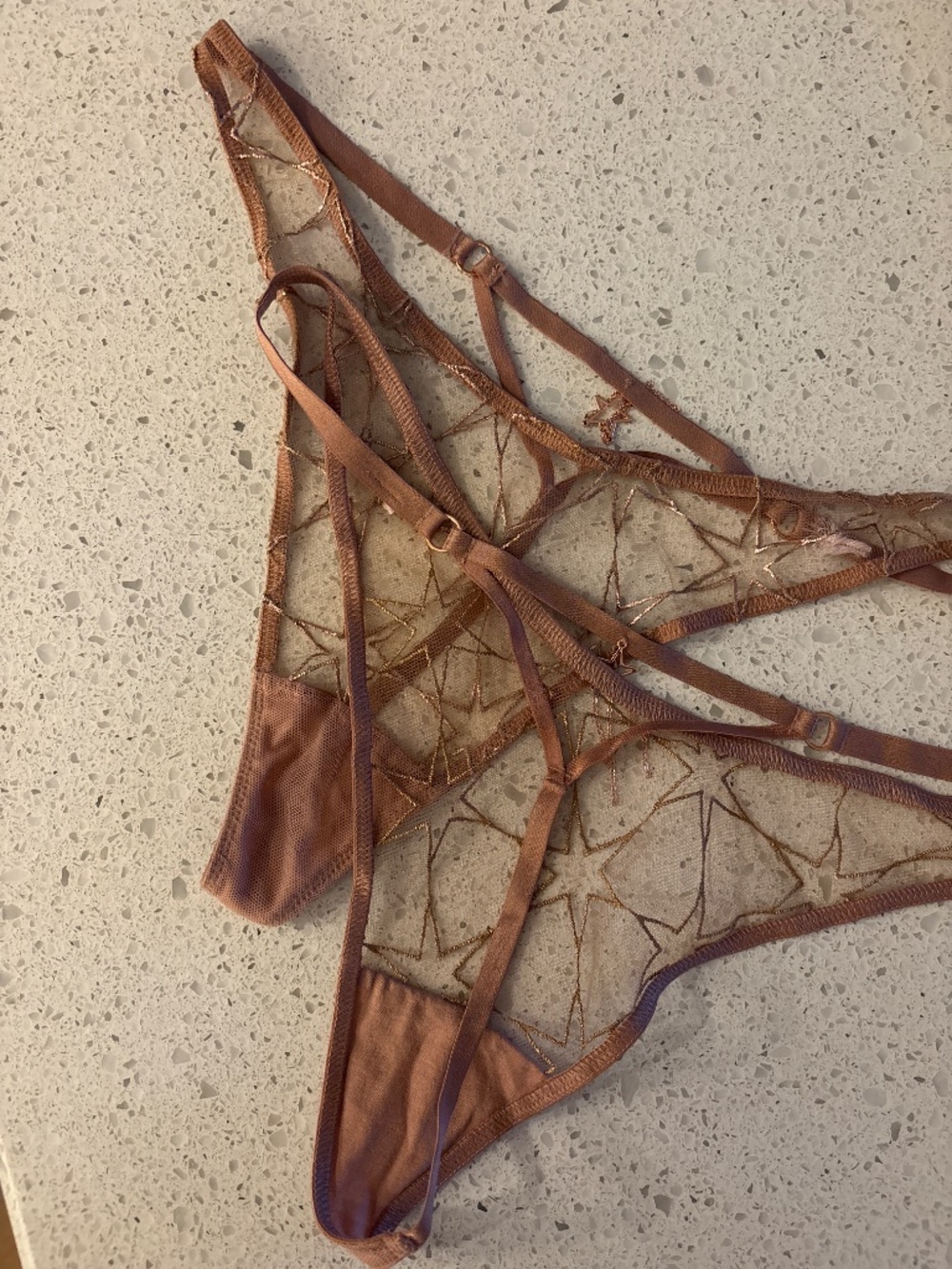 Victorias Secret Bra & String Thong - Picture 2 of 5